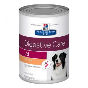 Hill's Prescription Diet I/D Digestive Care Wet Dog Food 370 Gm Original Turkey Flavour 12 Cans