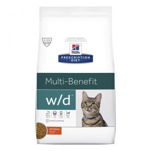 Hill's Prescription Diet W/D Digestive/Weight Management With Chicken Dry Cat Food 1.5 Kg