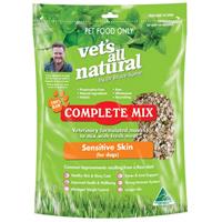 Vets All Natural Complete Mix Sensitive Skin Dog Dry Food 15 Kg