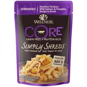 Wellness Core Shreds Chicken, Salmon, And Pumpkin 79g