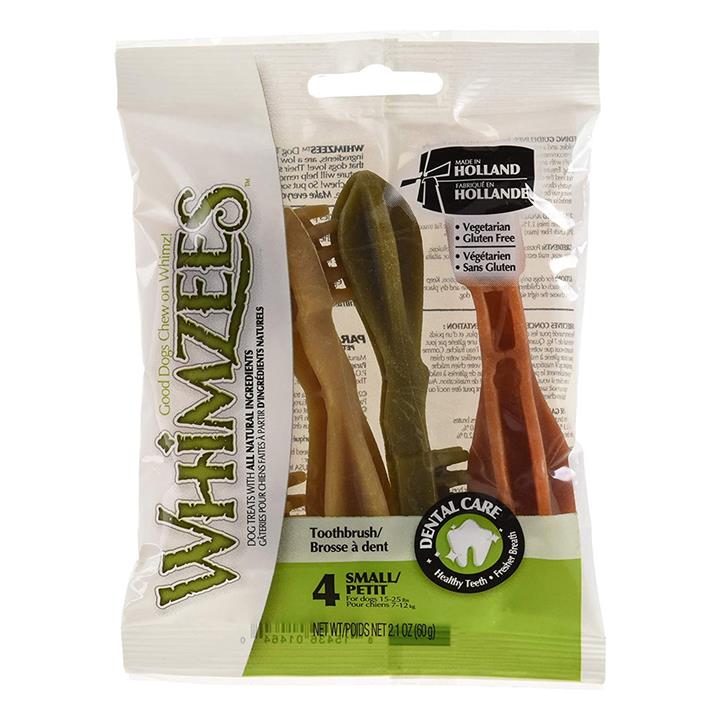 Whimzees Toothbrush S Flow Wrap 28's 1 Pack