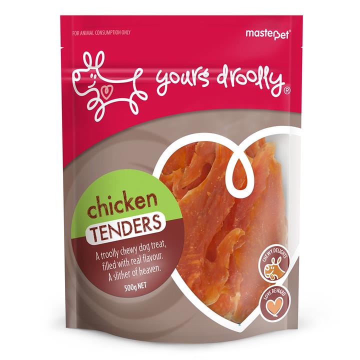 Yours Droolly Chicken Tenders Dog Treats 500 Gm