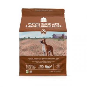 Open Farm Pasture Raised Lamb Ancient Grain Dry Dog Food 2 X 1.8kg