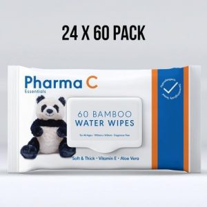 Homepage 5 Pharma C Bamboo Water Wipes 24 x 60 pack