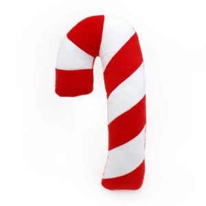 Homepage 9 Zippy Paws Holiday Jigglerz Dog Toy - Christmas Candy Cane