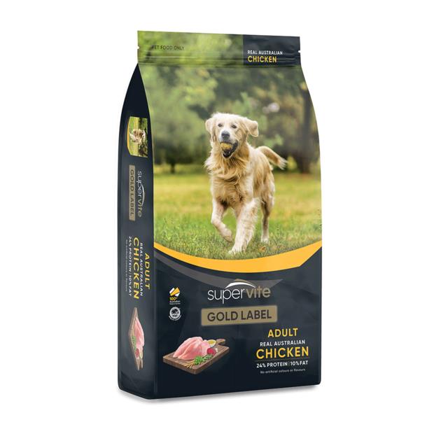 Supervite Gold Label Adult Chicken Dry Dog Food 20kg