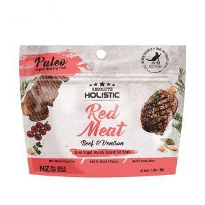 Absolute Holistic Red Meat Beef & Venison Air Dried Cat Treat 50g