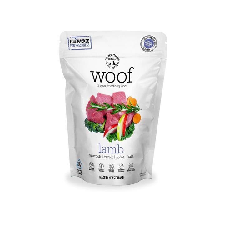 New Zealand Naturals Woof Freeze Dried Dog Food Lamb 50g