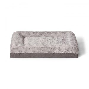Snooza Ultra Comfort Lounge Frost Grey Dog Bed Large