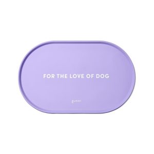 Gummi Silicone Dog Feeding Mat Lilac