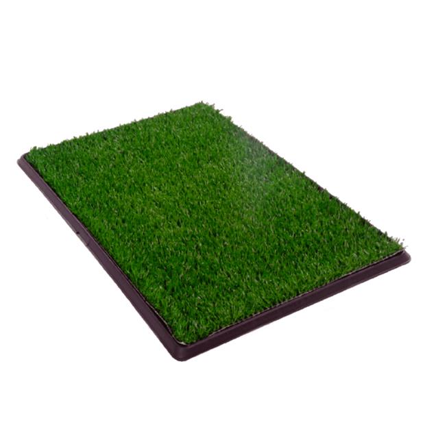 Paws For Life 3 Layer Potty With Synthetic Grass Large