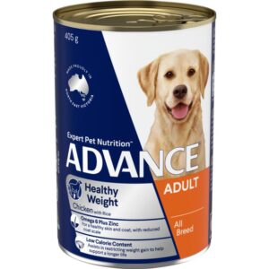 Advance Adult Weight Control Chicken And Rice Wet Dog Food Cans