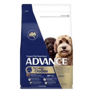 Advance Oodles Adult Large Breed Salmon With Rice Dry Dog Food 2.5 Kg