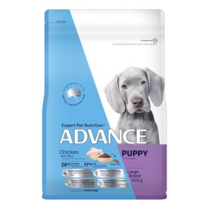 Advance Puppy Large Breed Chicken With Rice Dry Dog Food 800 Gm