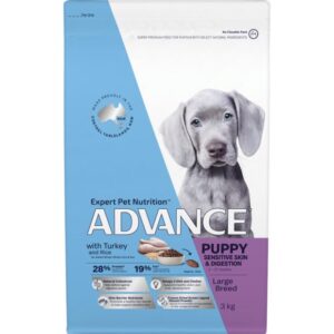 Advance Puppy Large Breed Turkey And Rice Dry Dog Food