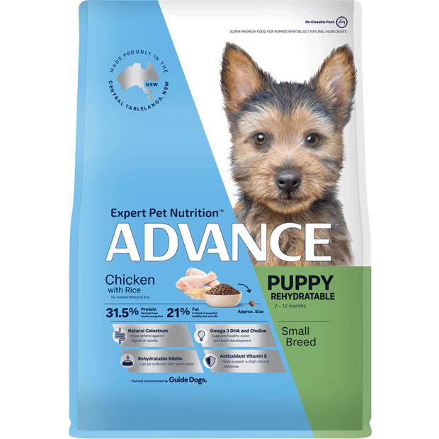 Advance Puppy Small Rehydratable Dry Dog Food Chicken With Rice