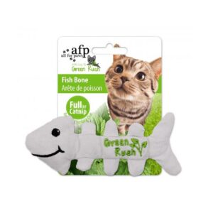 Afp Green Rush Fish Bone Cat Toy