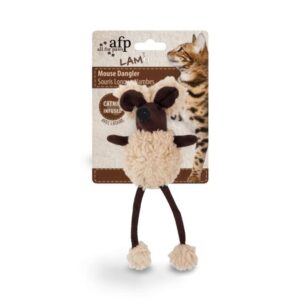 Afp Lamb Mouse Dangler Cat Toy
