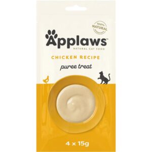 Applaws Natural Wet Cat Treat Chicken Recipe Puree