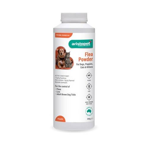 Aristopet Flea Powder For Dogs, Cats, Puppies & Kittens 200 Gm