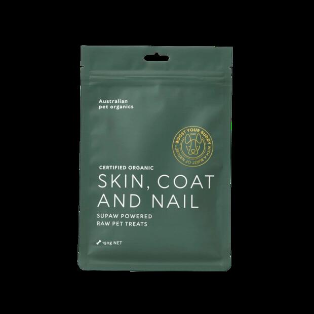 Australian Pet Organics Certified Organic Skin Coat Nail Dog Treats