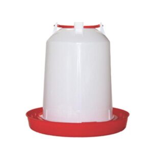 Avian Care Chicken Waterer Red White