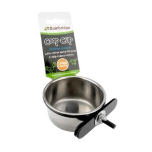 Bainbridge Coop Cup Stainless Steel With Clamp Holder