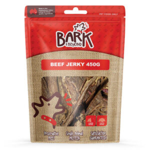 Bark & Beyond Beef Jerky Dog Treats 450 Gm