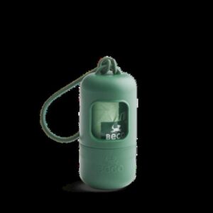 Beco Recycled Plastic Poop Bag Dispenser With 15 Recycled Bags