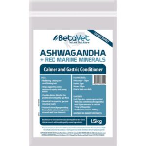 Betavet Ashwagandha And Red Marine Minerals Digestive Horse Supplement