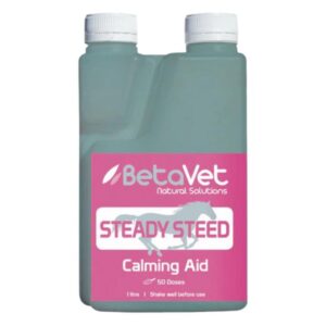 Betavet Steady Steed Herbal Calming Aid Liquid For Horses