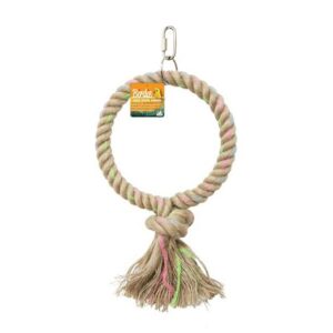 Birdie Parrot Single Jute Ring