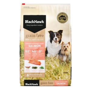 Black Hawk Adult Salmon Dry Dog