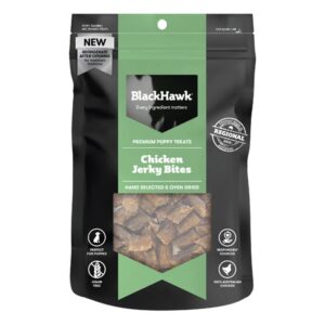 Black Hawk Chicken Jerky Bites Puppy Treats 100 Gm
