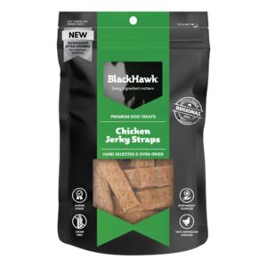 Black Hawk Chicken Jerky Straps Dog Treats 100 Gm