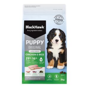 Black Hawk Dry Dog Food Puppy Large Breed Original Chicken And Rice