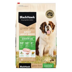 Black Hawk Grain Free Dry Dog Food Adult Large Breed Chicken