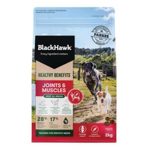 Black Hawk Healthy Benefits Joints & Muscles Adult Dry Dog Food 2 Kg