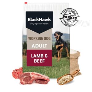 Black Hawk Working Dog Lamb Dry