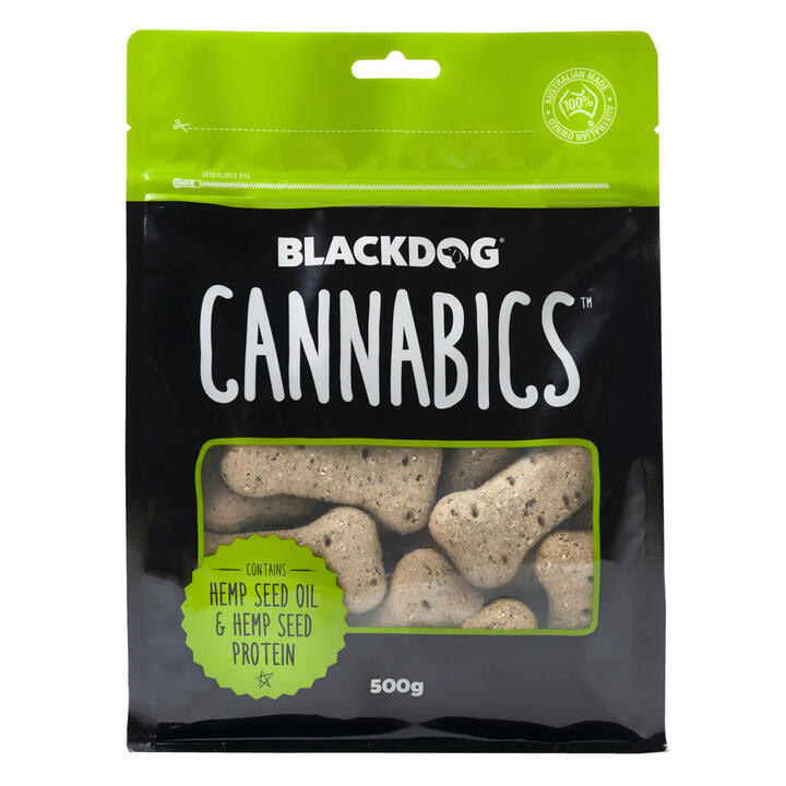 Blackdog Oven Baked Dog Biscuits Cannabics 500 Gm
