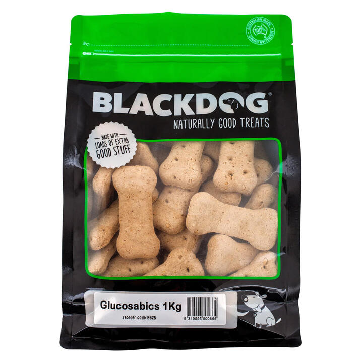 Blackdog Oven Baked Dog Biscuits Glucosabics 1 Kg
