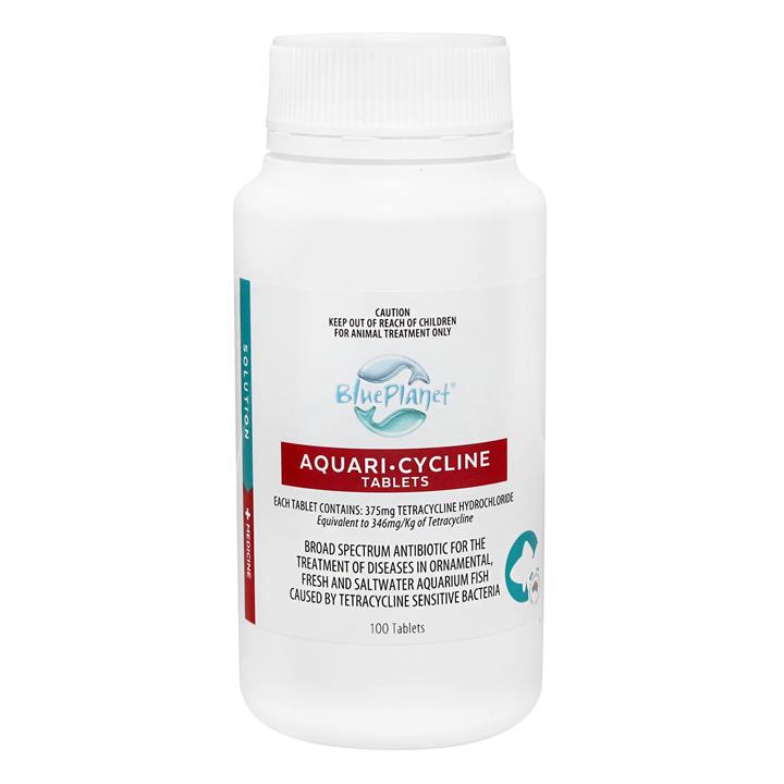 Blue Planet Aquaricycline Tabs 25 Tablets
