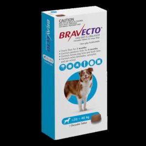 Bravecto Chews For Large Dog Blue