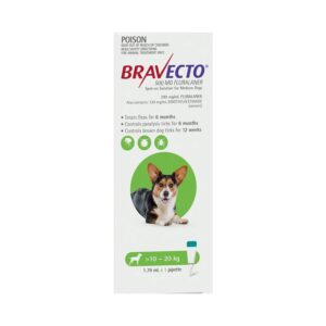 Bravecto Spot On For Medium Dogs (10 - 20 Kg) Green 2 Pack