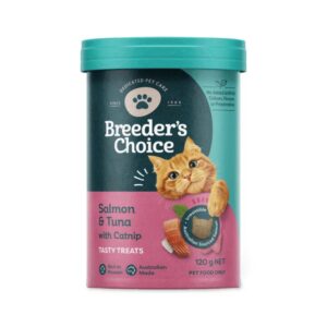 Breeders Choice Salmon And Tuna With Catnip Cat Treats