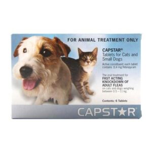 Capstar for Cats and Small Dogs 0.5-11kg 6 pack