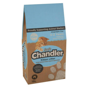 Chandler Soft Natural Kitten Litter 15 Litres