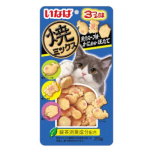 Ciao Soft Bits Mix Chicken Filet With Dried Bonito Seafood And Crab Flavor 25 Gm
