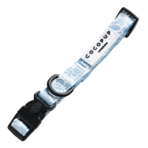 Cocopup London Collar For Dogs Baby Blue Flower 1 X Xsmall