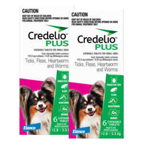 Credelio Plus For Small Dogs 2.8 - 5.5 Kg Pink 12 Chews